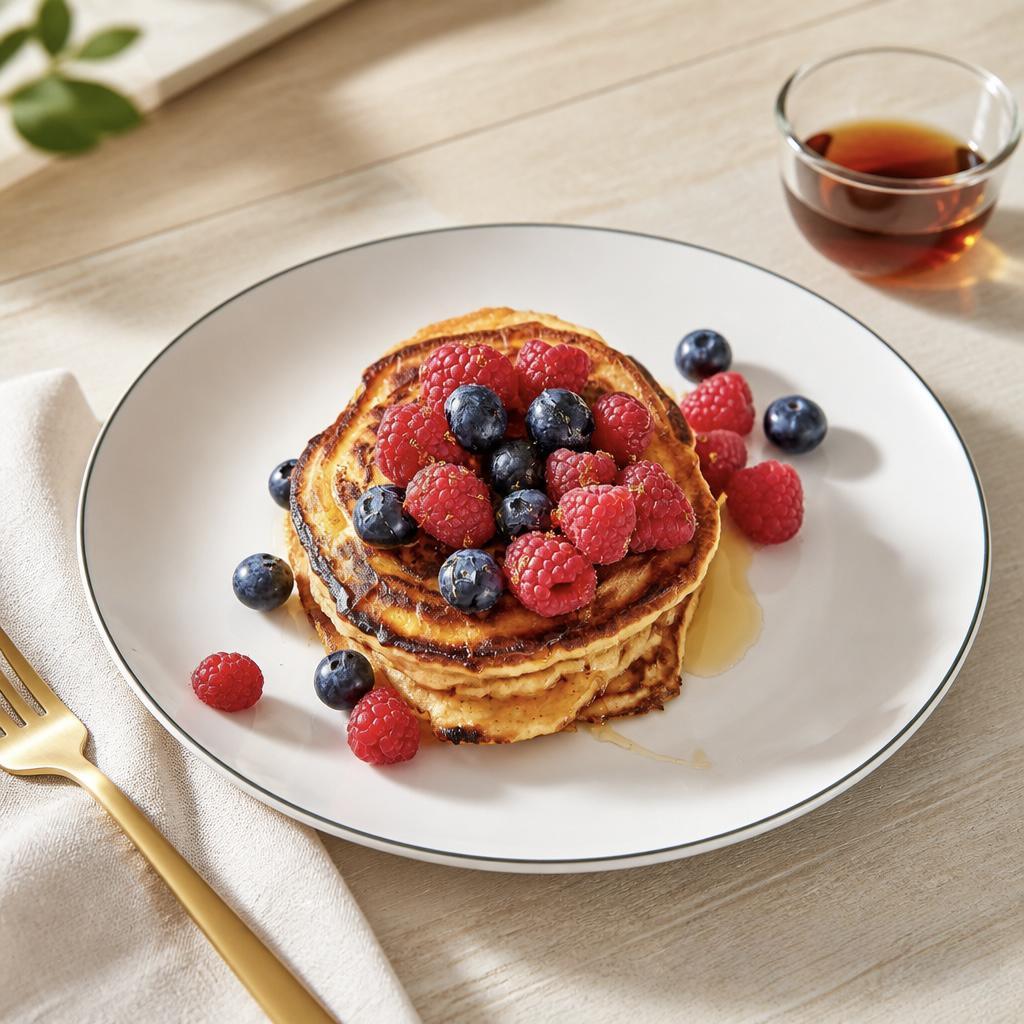 High Protein Banana Pancakes