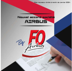 Nouvel accord société Airbus : livret FO numérique