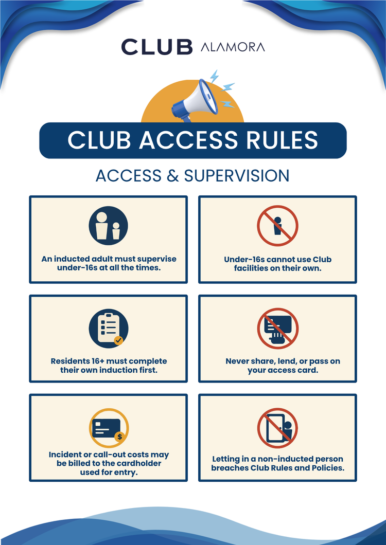 NOTICE: Unauthorised Access, Supervision and Access Card Misuse