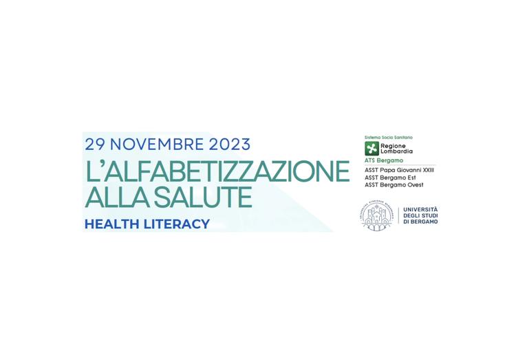 Seminario "Alfabetizzazione alla salute - Health Literacy"