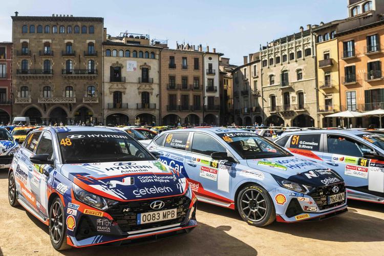 Los Hyundai i20N N3 vuelven al S-CER en los tramos de Ourense