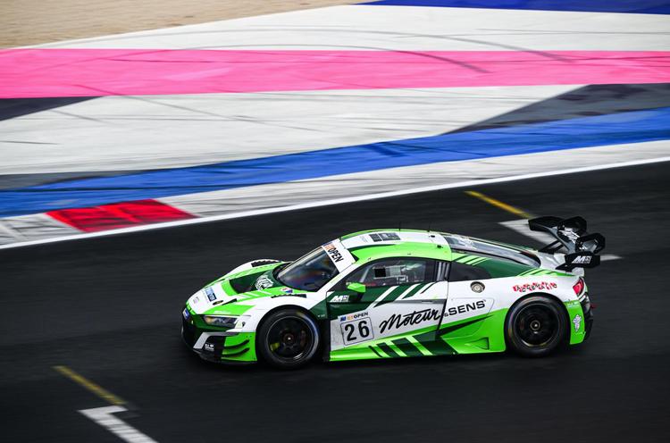 GT › El Audi de Blanchemain y Pla marca el mejor tiempo en los libres de Misano