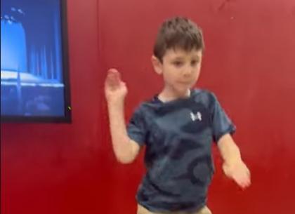 Dean the dance machine!