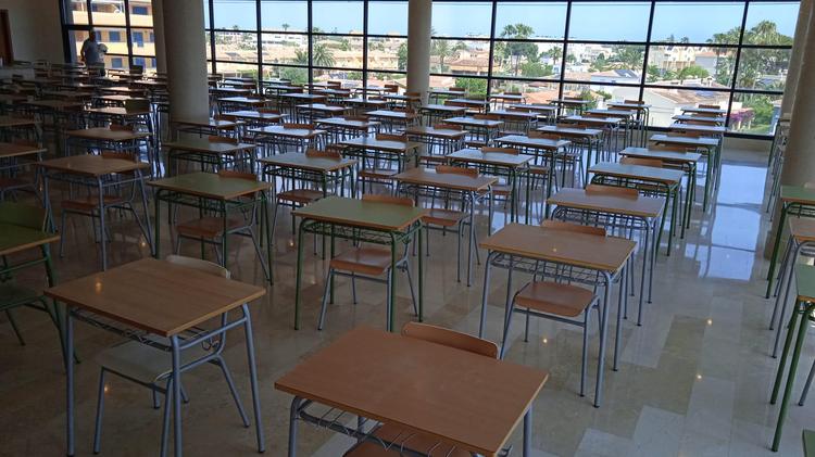 Más alumnos que nunca se examinarán de las PAU en Dénia