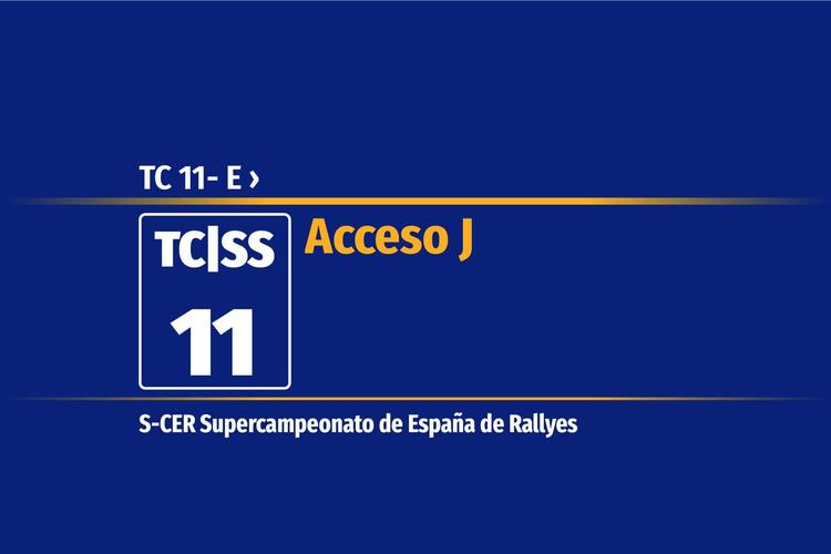 Tramo 11 &nbsp;›&nbsp; TC 11- E | Acceso J