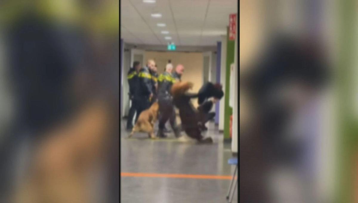 孕妇就荷兰难民中心粗暴逮捕事件兴讼
