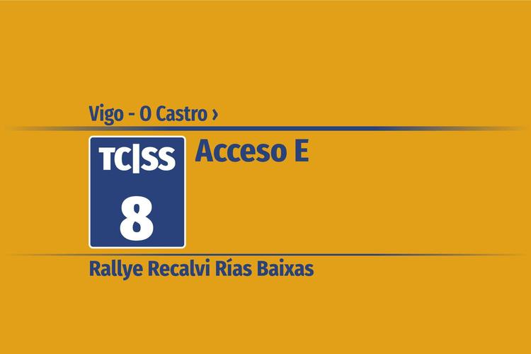 Tramo 8 &nbsp;›&nbsp; Vigo - O Castro | Acceso E