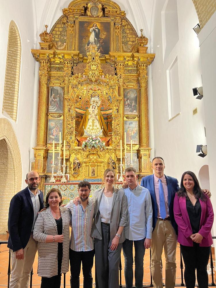 Presentados los trabajos de restauración del Altar Mayor de la Ermita del Castillo
