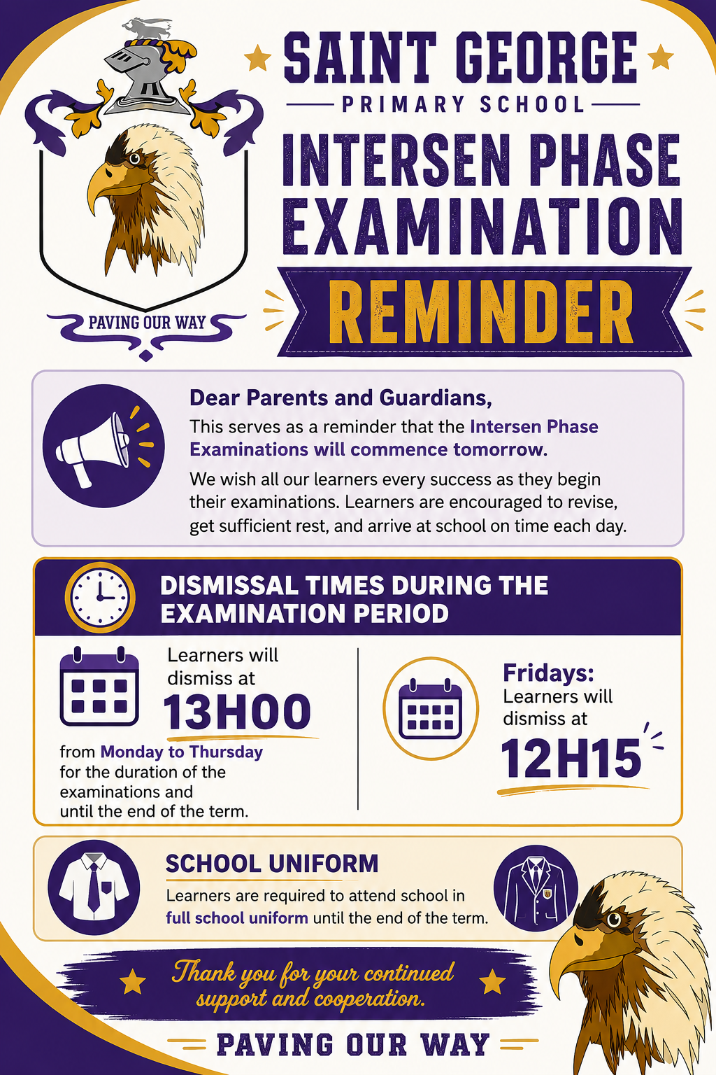 Intersen Phase Exams