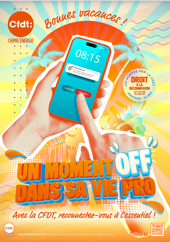 Bonnes Vacances en déconnectant !!!