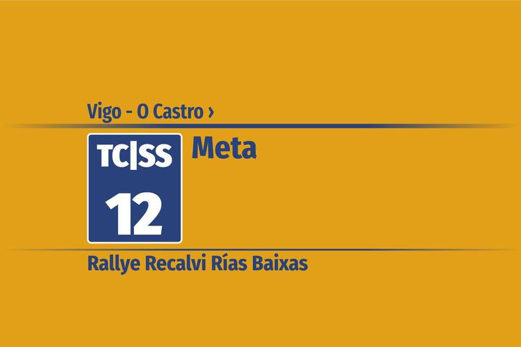 Tramo 12 &nbsp;›&nbsp; Vigo - O Castro | Meta