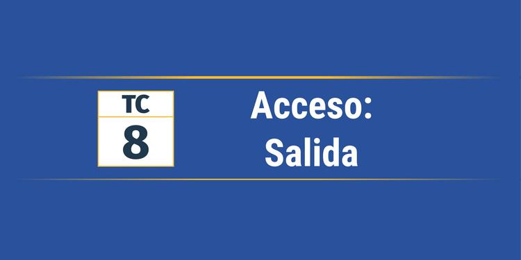 TC 8 | Salida | Llanera 2