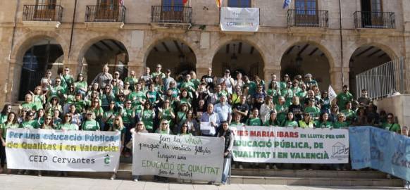 La huelga educativa se enquista mientras la Marina Alta sale de nuevo a la calle en defensa de la pública