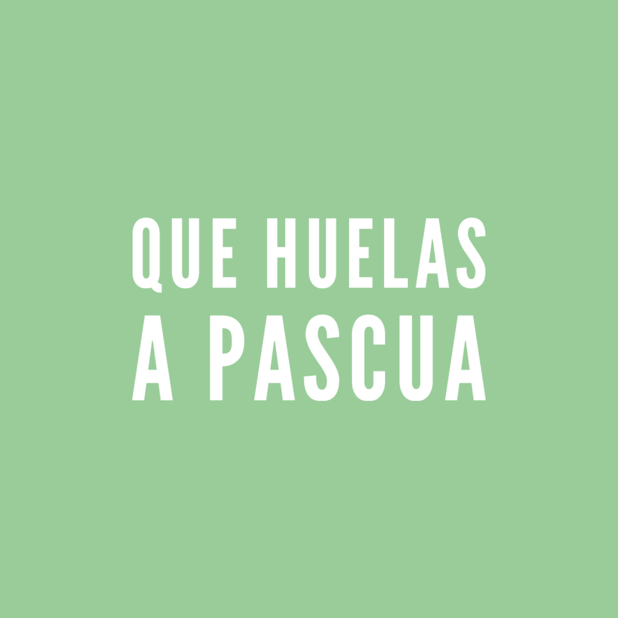 Hoy, el reto del amor es que lleves la alegría de la Resurrección allí donde vayas