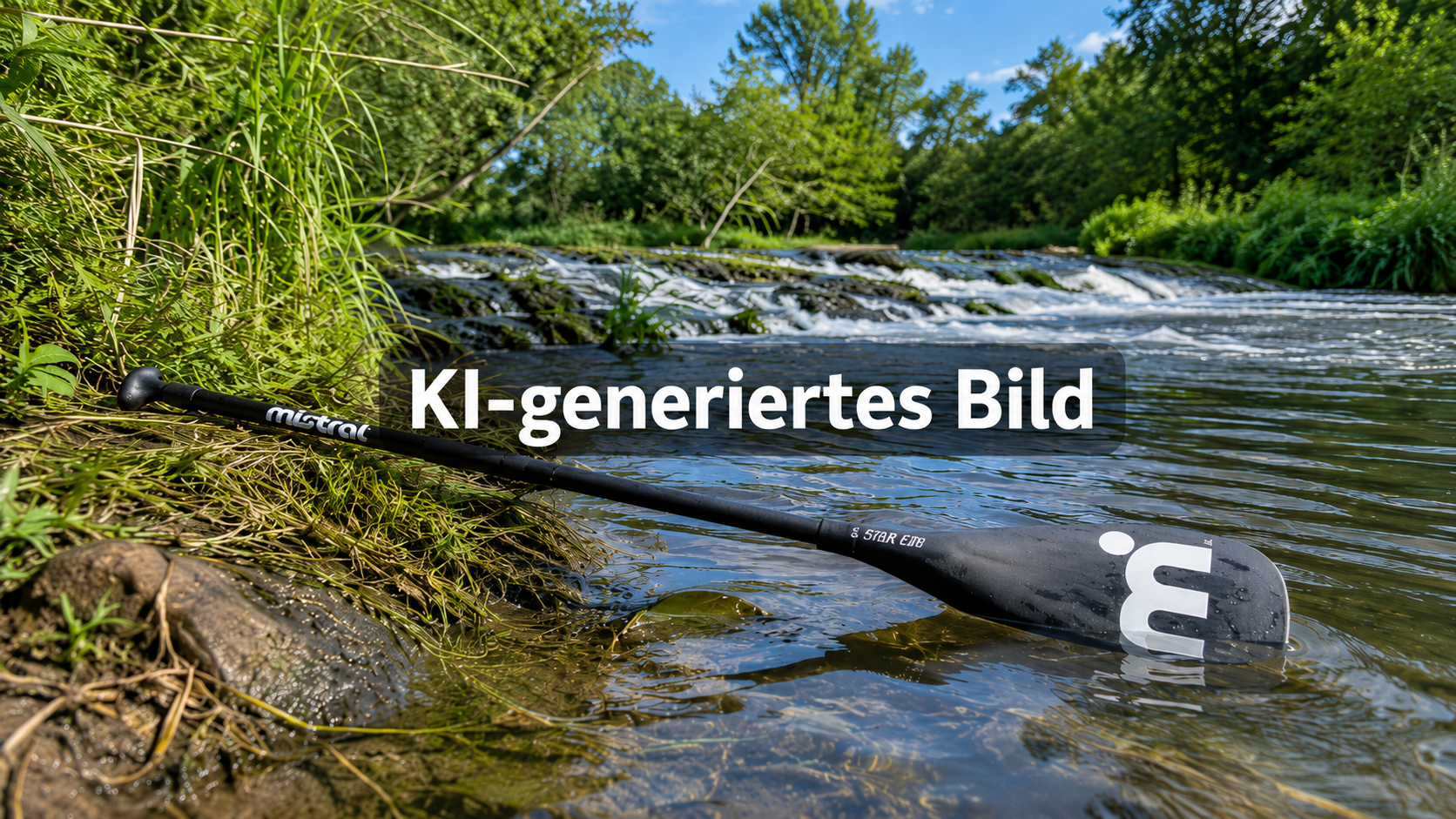 Verlustsache Hillerse Oker: SUP-Paddel
