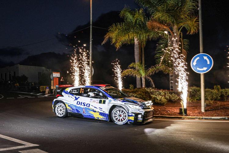 Cruz y Mujica ganan en La Laguna tras un pinchazo y superan a Lukyanuk en el 12 Rallye Ciudad de La Laguna