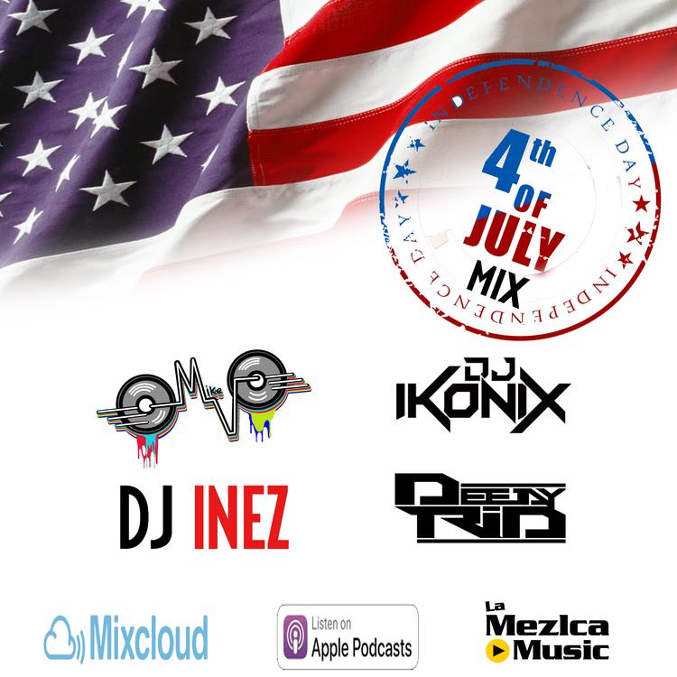 La Mezcla West 4th of July Mix 2020 - DJ Mike V, DJ Inez, DJ Ikonix & Dj Rid 