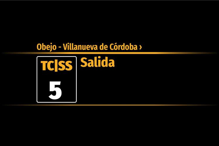 Tramo 5 &nbsp;›&nbsp; Obejo - Villanueva de Córdoba | Salida