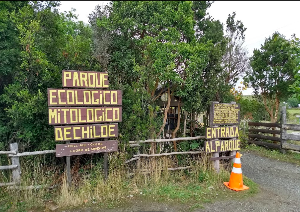 Parque Mitológico en Ancud, Chiloé, Sur de Chile