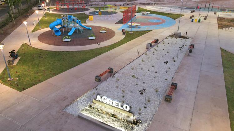 Luján de Cuyo inauguró la Plaza Rincón Agrelo