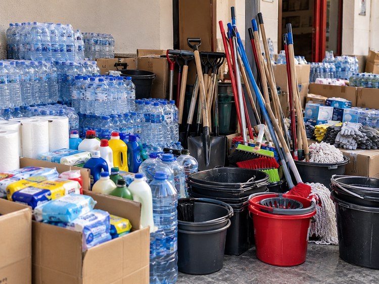 La Falla París Pedrera de Dénia organiza una recogida solidaria de material para los afectados por la DANA