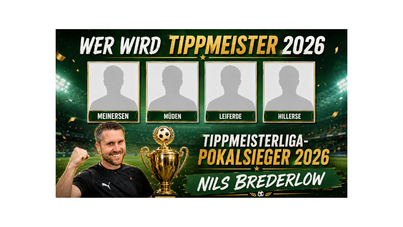 Wer gewinnt die Tippmeisterliga!Spannung vor dem letzten Spieltag!