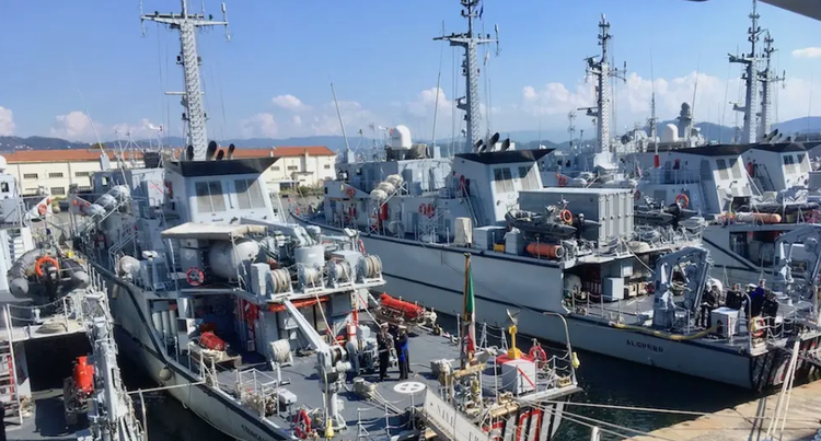 La Spezia: Riconosciuta l'indennità d'imbarco alla 5^ Divisione Navale Dragaggio. L'azione decisiva di SIM Marina