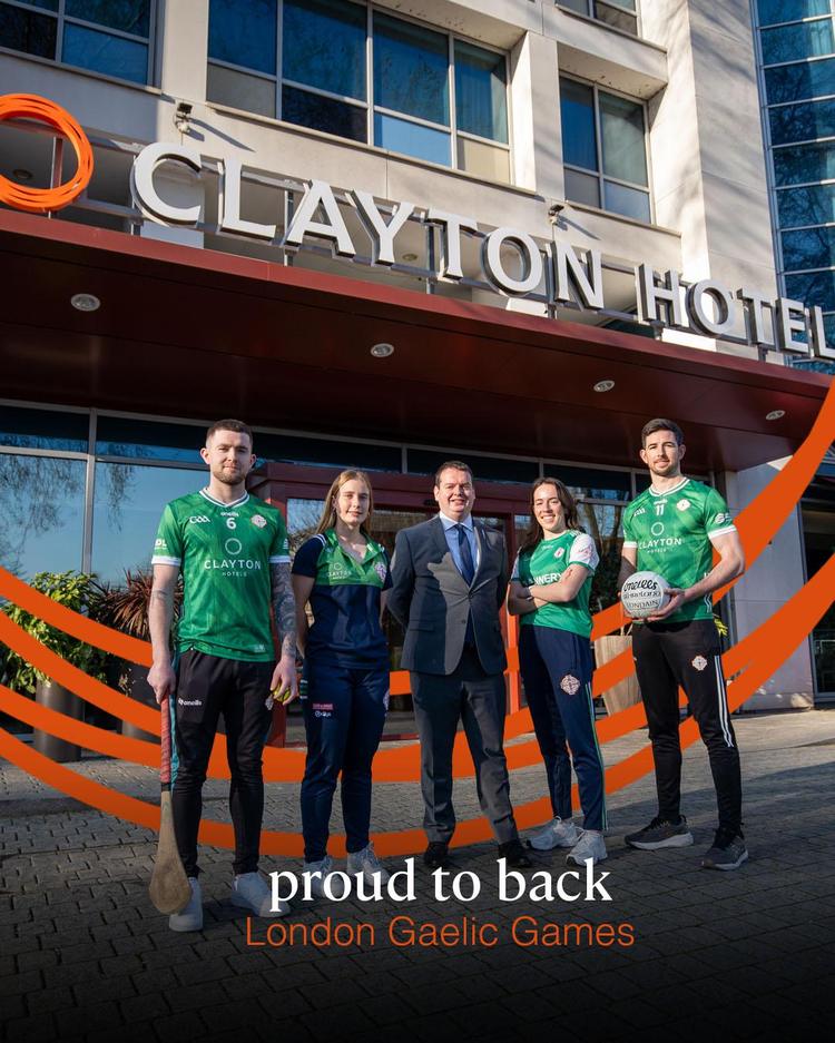 Clayton Hotels announces three-year partnership extensions with London GAA and London LGFA