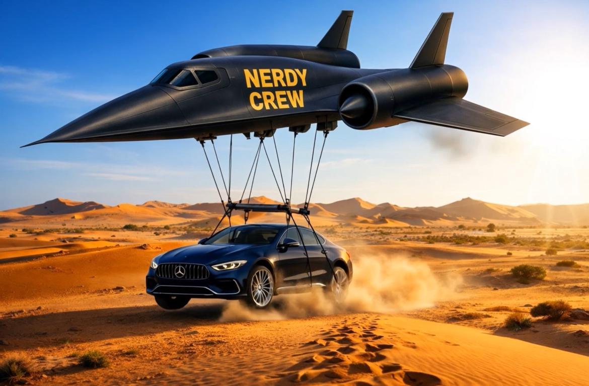 Nerdy Crew Meets Mercedes Benz Part 1