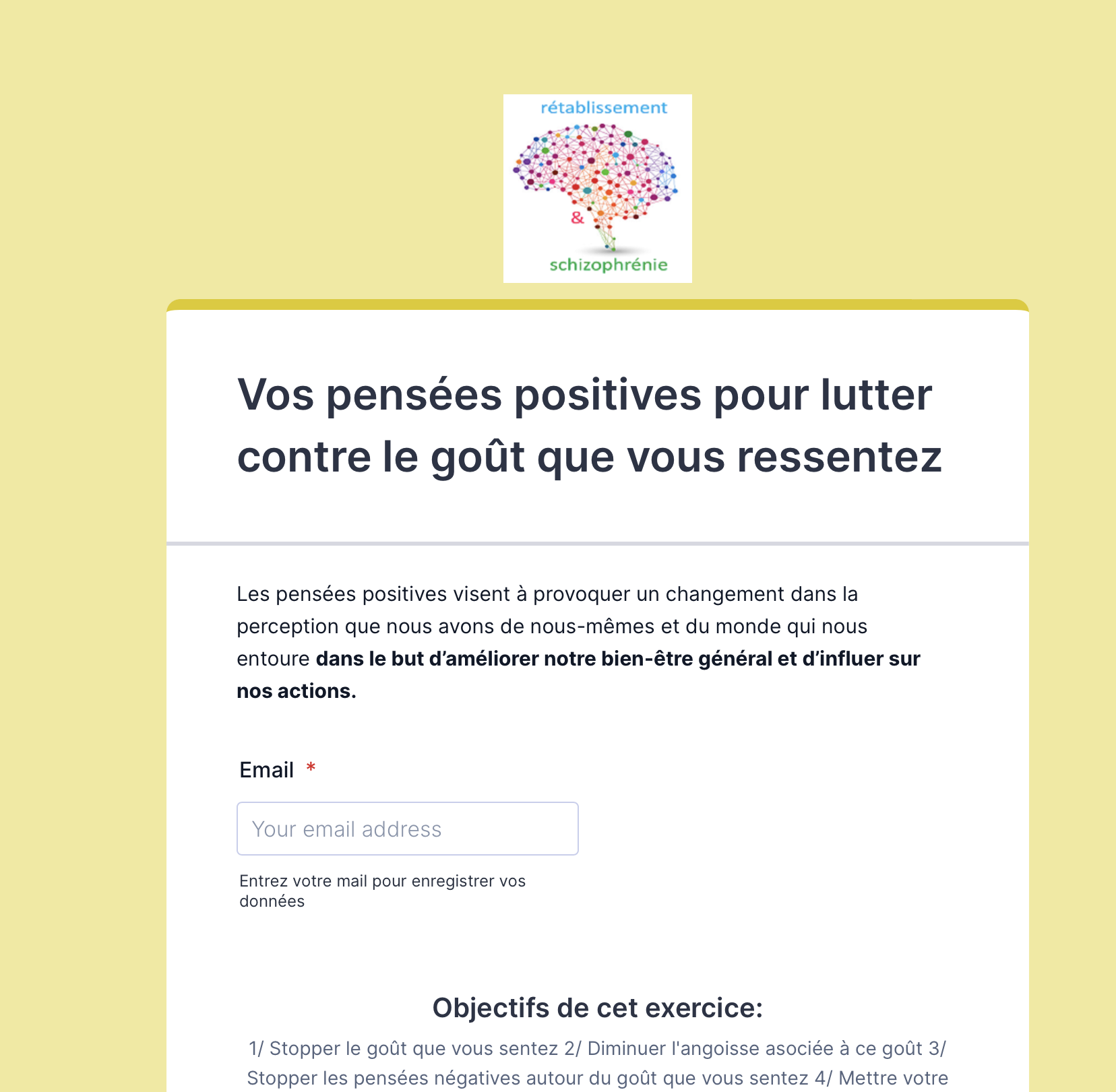 Vos pensées positives pour contrôler le goût que vous ressentez