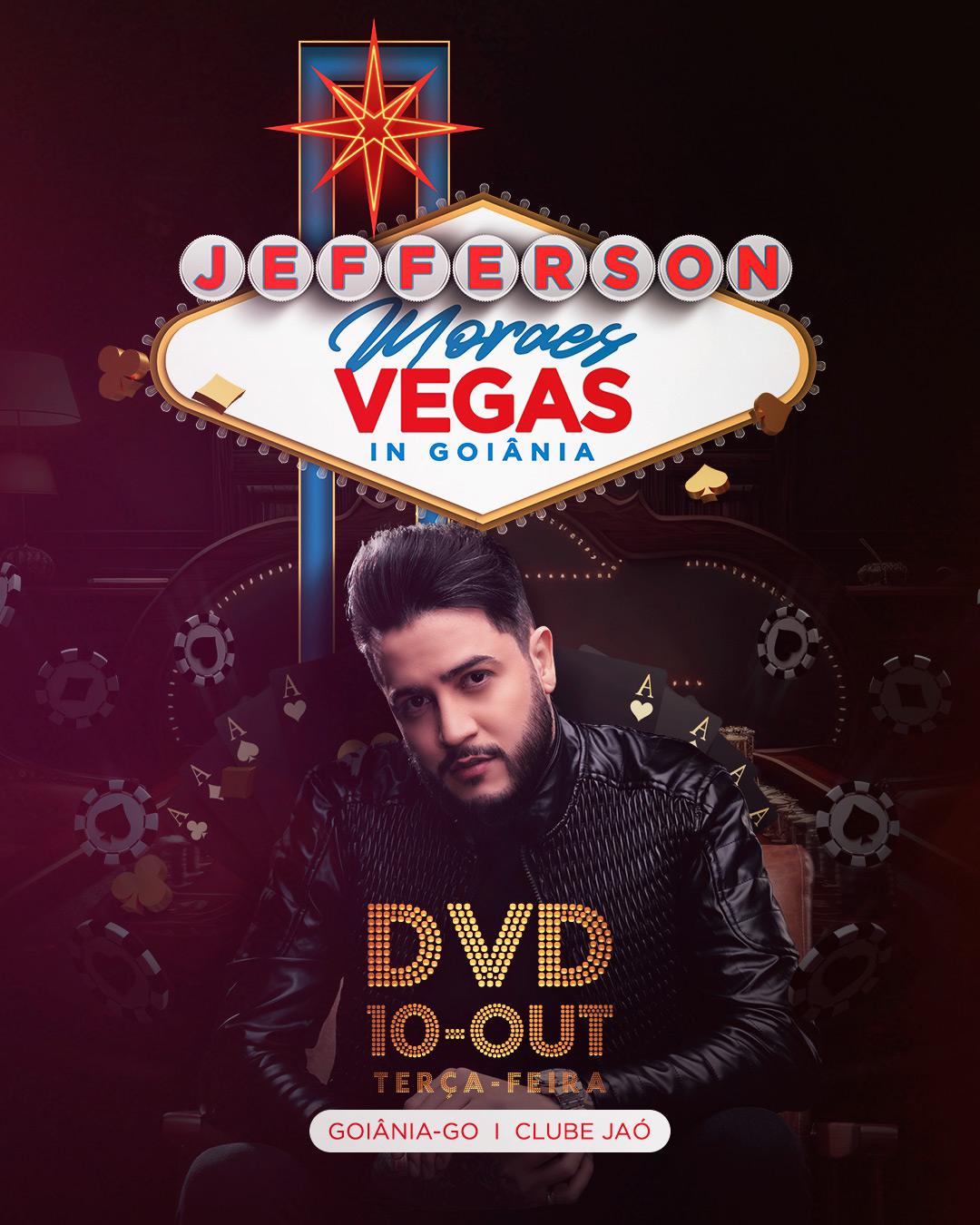 Jefferson Moraes anuncia gravação de DVD "Vegas In Goiânia"