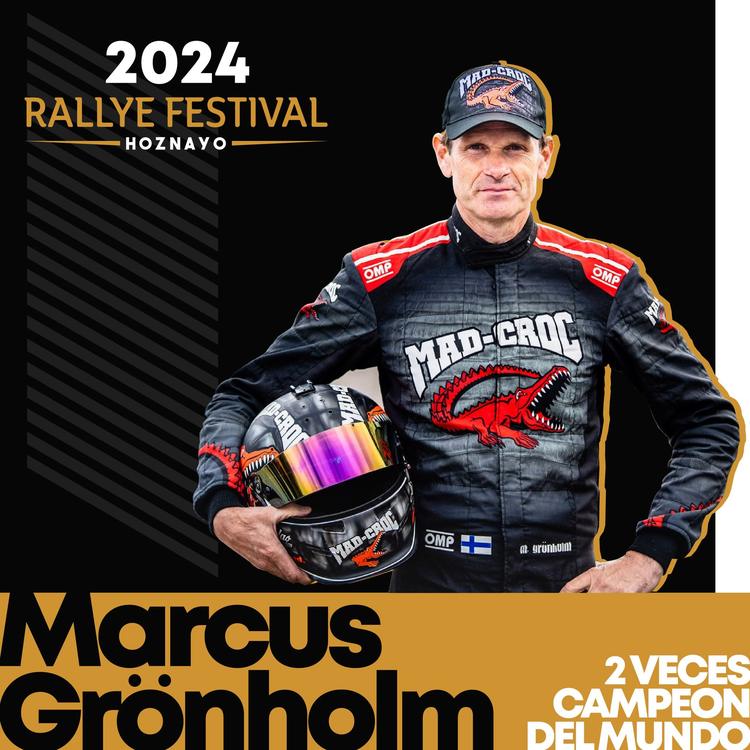 Marcus Grönholm piloto invitado en el  RFH 2024
