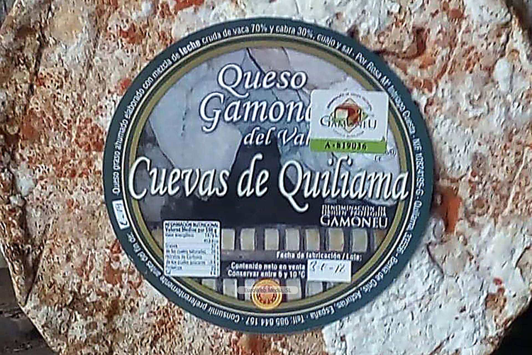 Queso Gamonéu Cuevas de Quiliama