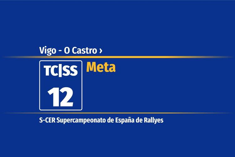 Tramo 12 &nbsp;›&nbsp; Vigo - O Castro | Meta