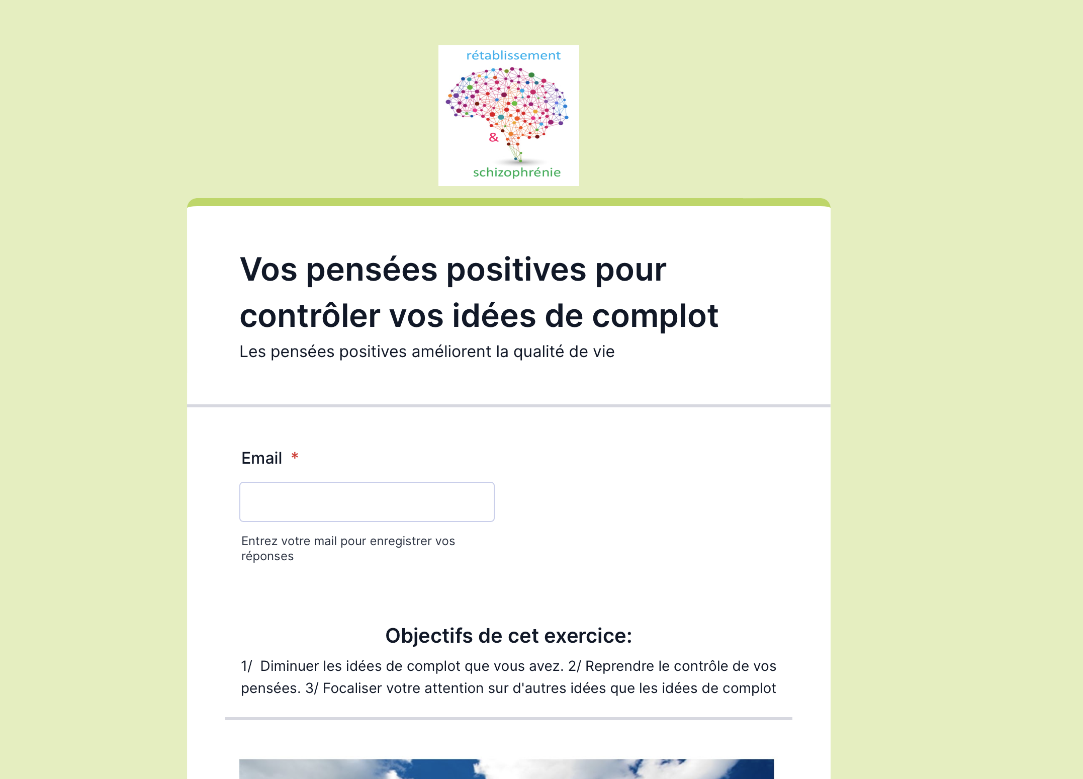 Vos pensées positives pour contrôler vos idées de complot