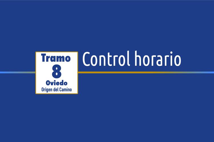 Tramo 8 › Oviedo Origen del Camino › Control horario