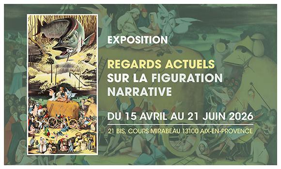 La Figuration narrative revisitée au 21 BIS, Mirabeau / CD13