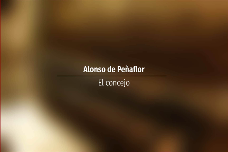 Alonso de Peñaflor