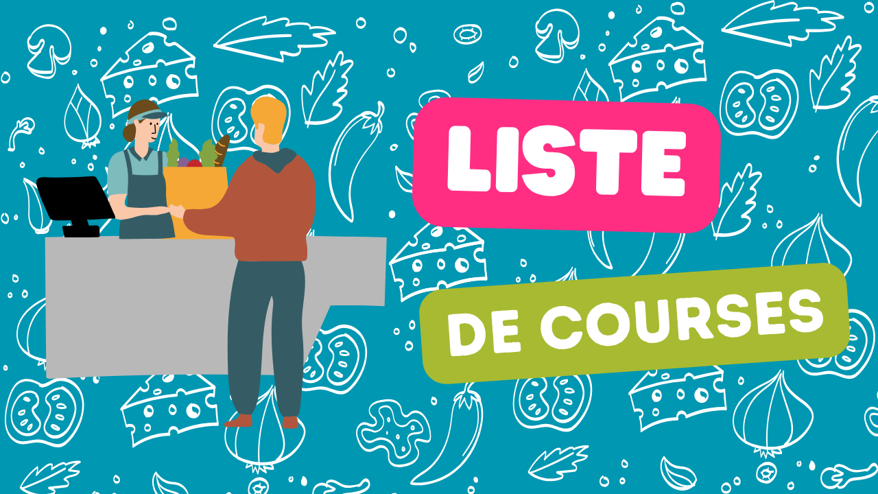 liste de course du 30 au 5 avril