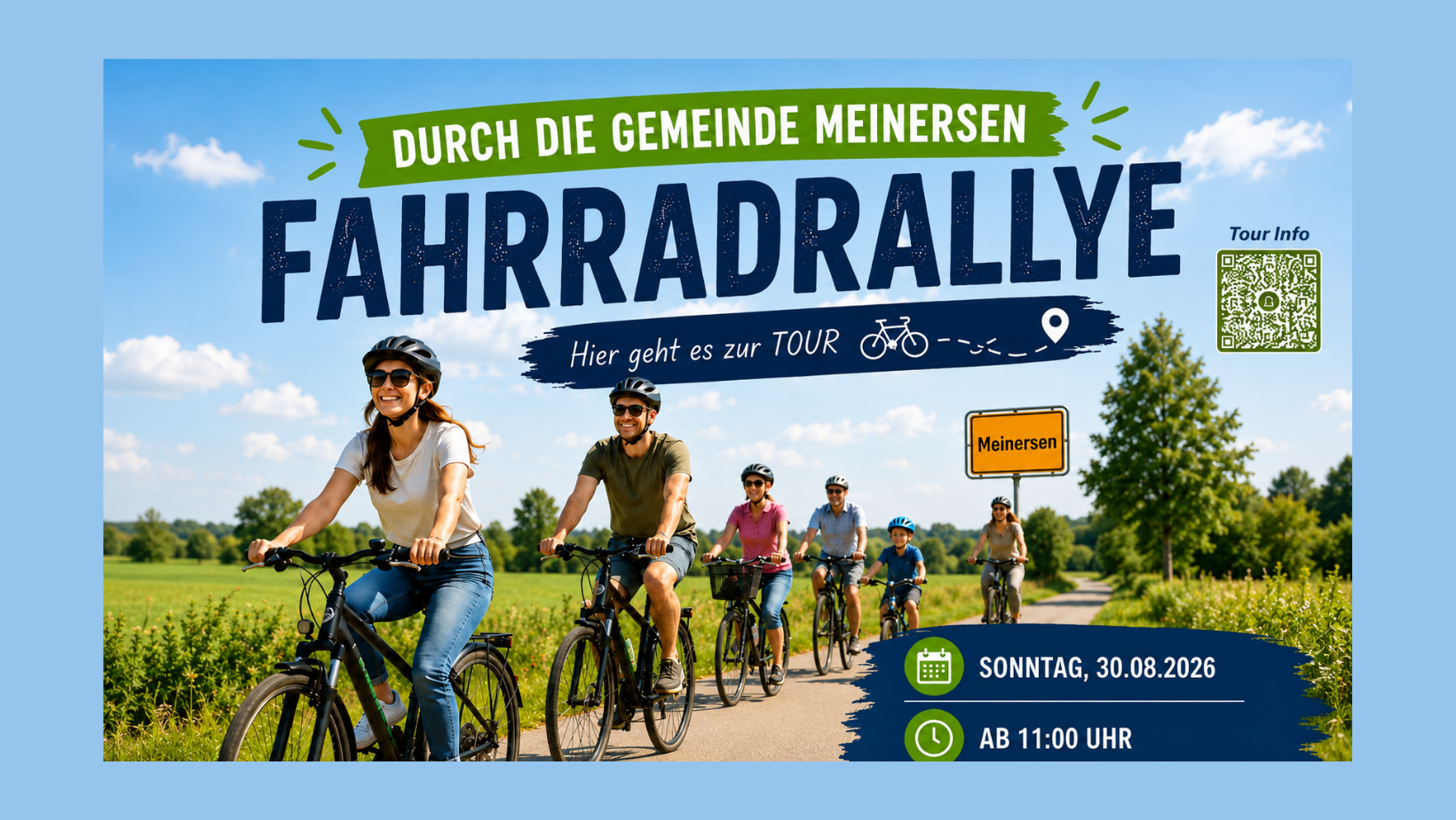 🚴Fahrradrallye der Dorfvereine – jetzt auch in Familien- und Freundesgruppen!