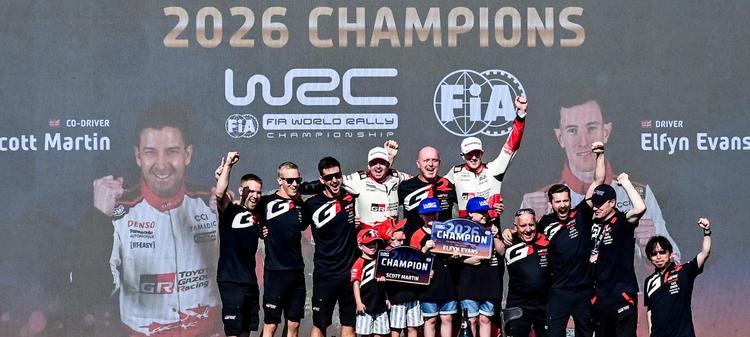 Elfyn Evans no gana el Rally Italia Sardegna 2026 pero es campeón del WRC