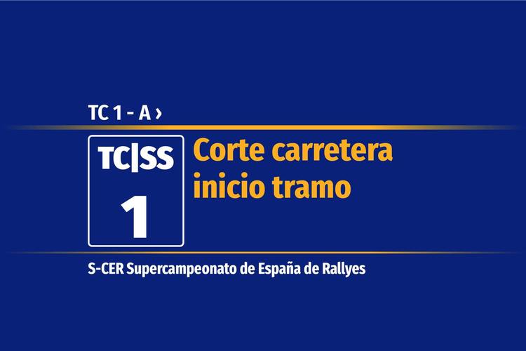 Tramo 1 &nbsp;›&nbsp; TC 1 - A | Corte carretera inicio tramo