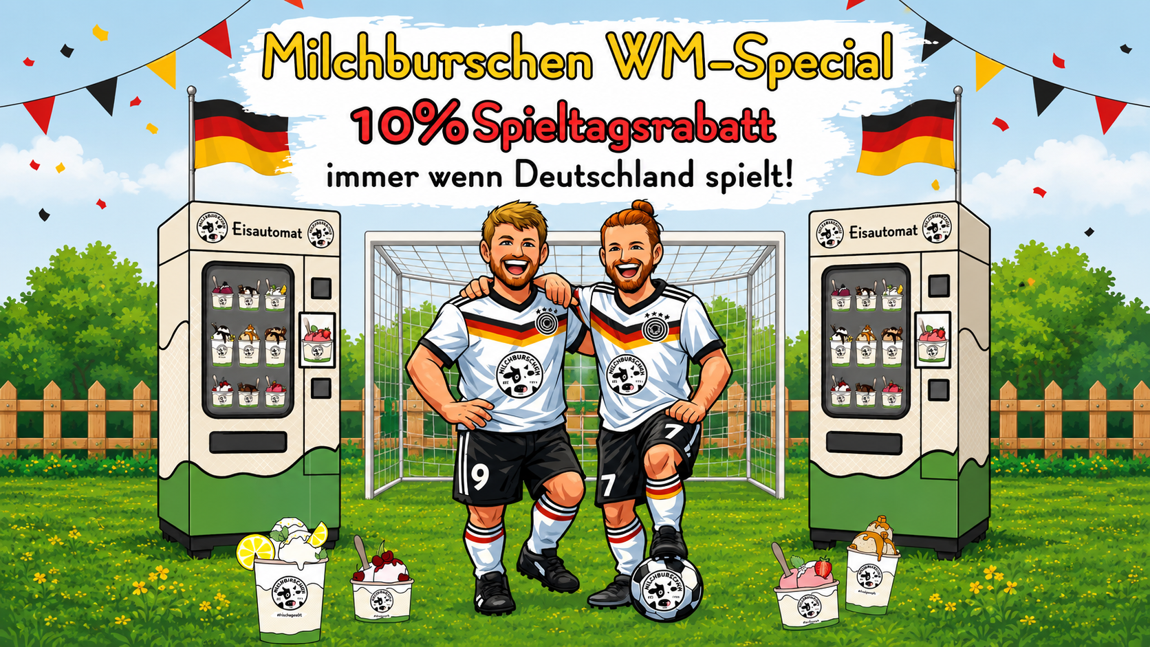 ⚽WM-SPECIAL BEI DEN MILCHBURSCHEN 