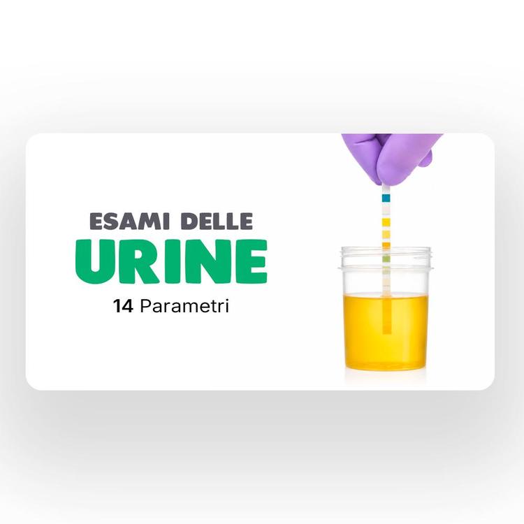 Esami delle urine 14 parametri