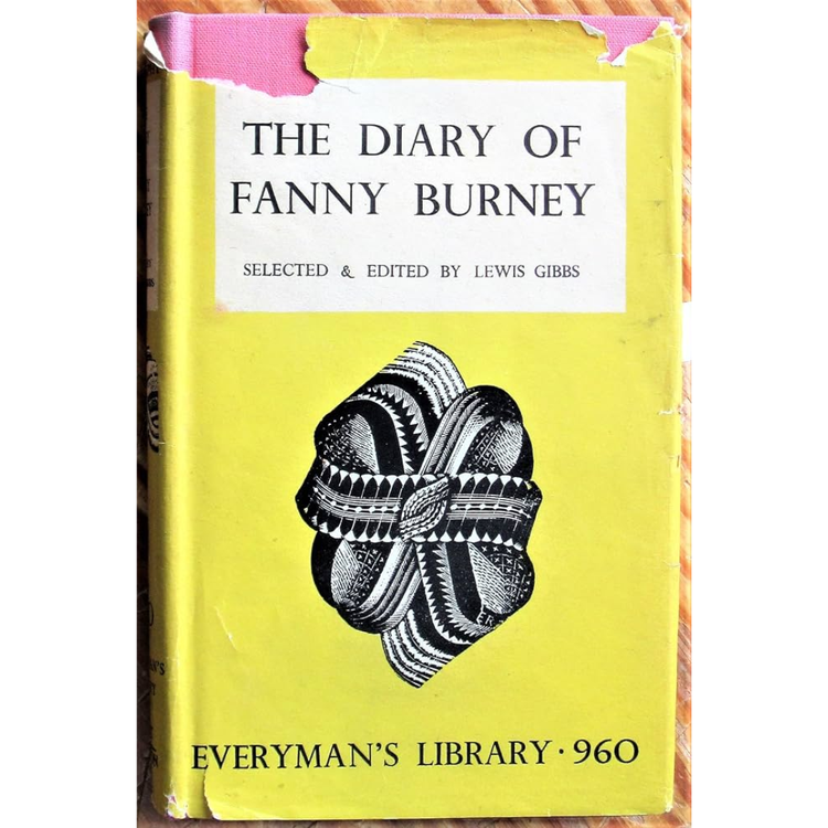 Sampul The Diary of Fanny Burney