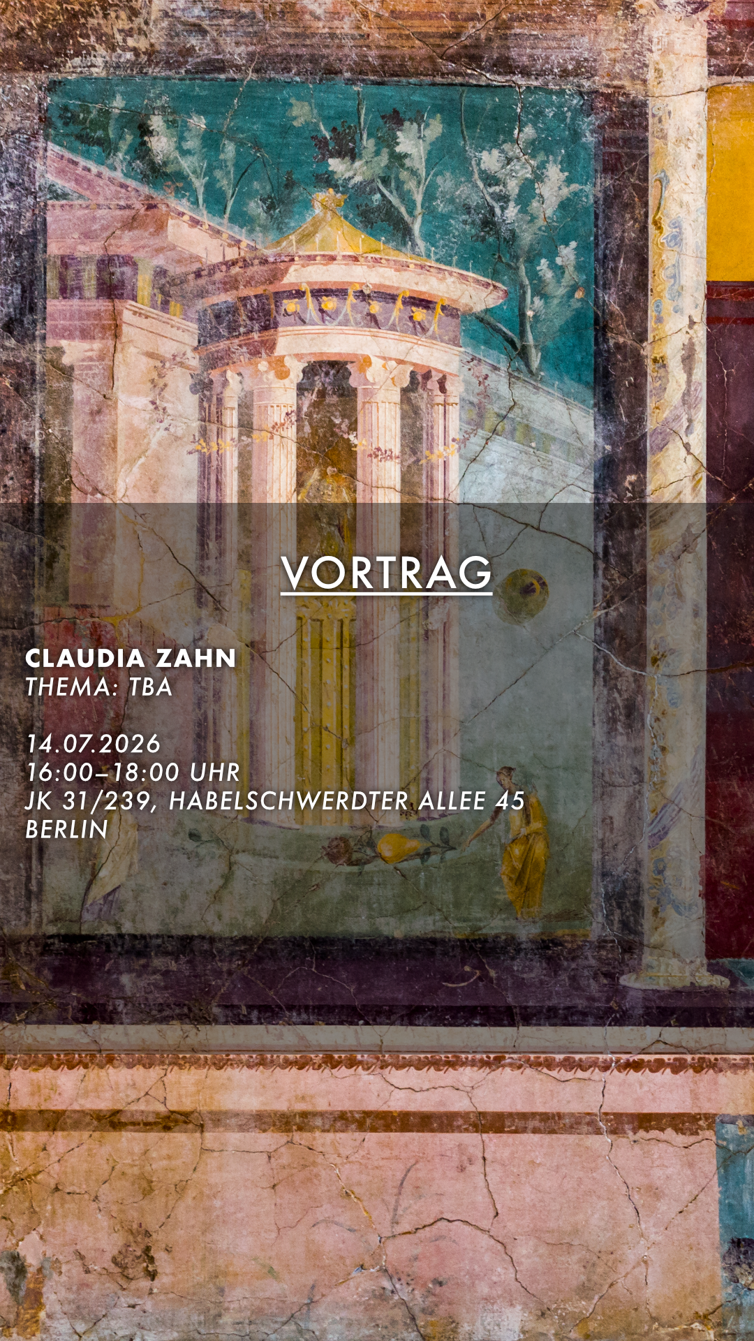 Kolloquiumsvortrag Claudia Zahn
