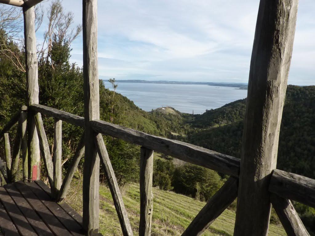 Mirador Putique en Quinchao, Chiloé, Sur de Chile