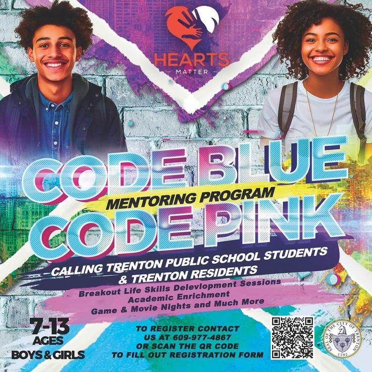 Code Blue / Code Pink - Mentoring Program ( Ages 7-13 )
