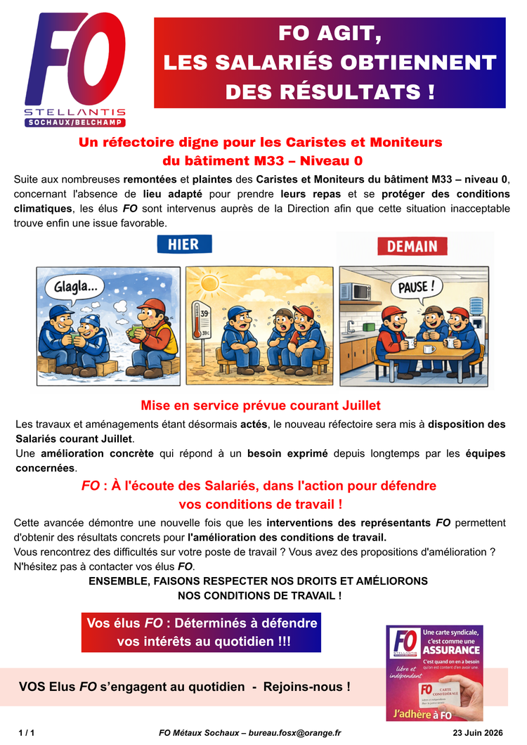 SXBP: ...Un peu de dignité !