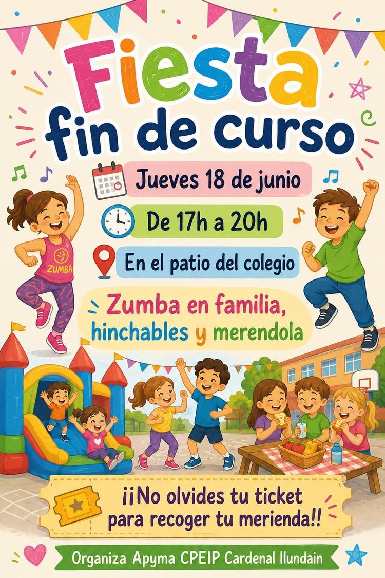 FIESTA APYMA CARDENAL FIN CURSO 2026